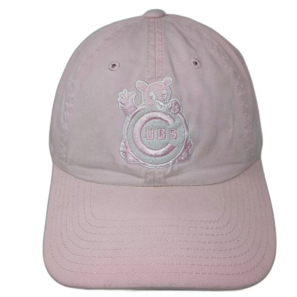 Chicago Cubs MLB American Needle Pink Baseball Cap One Size Cooperstown